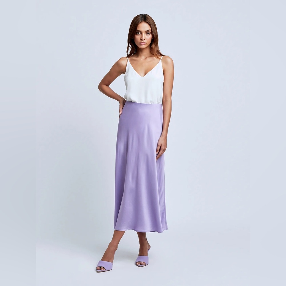 L’AGENCE Clarisa skirt in Lavendar, MINT condition